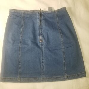 Kendall & Kylie Denim Stretch Skirt
